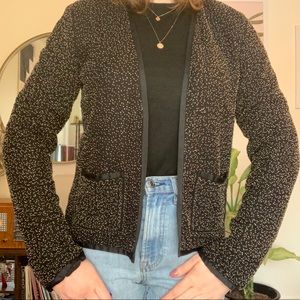 scotch & soda gold beaded jacket